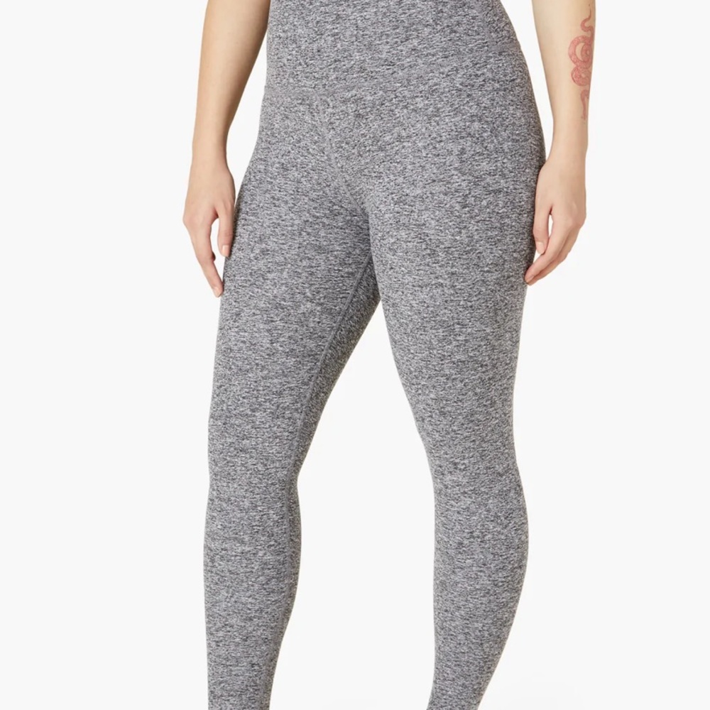 Space dye grey beyond yoga tights